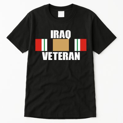 Iraq Veteran Stripe Badge Tall T-Shirt