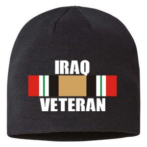 Iraq Veteran Stripe Badge Sustainable Beanie