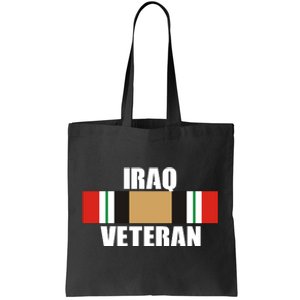 Iraq Veteran Stripe Badge Tote Bag