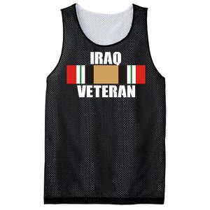 Iraq Veteran Stripe Badge Mesh Reversible Basketball Jersey Tank