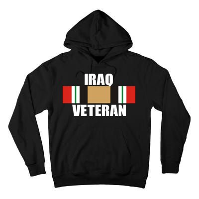 Iraq Veteran Stripe Badge Tall Hoodie