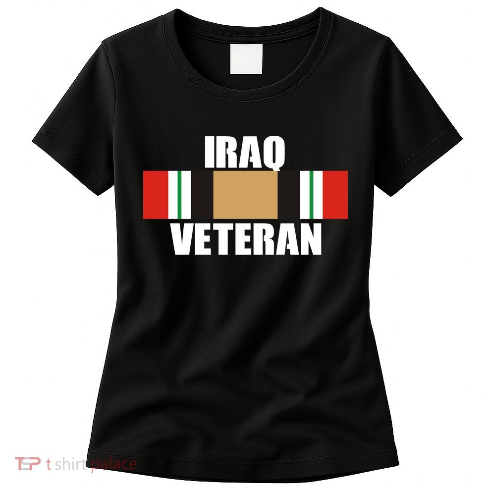 Iraq Veteran Stripe Badge Women's T-Shirt