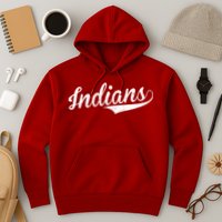 Indians Vintage Team Logo Hoodie