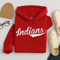 Indians Vintage Team Logo Hoodie