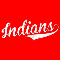 Indians Vintage Team Logo Hoodie