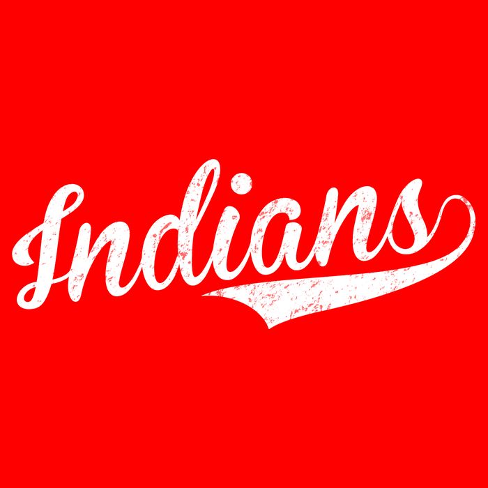 Indians Vintage Team Logo Hoodie