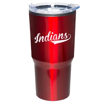 Indians Vintage Team Logo Tumbler