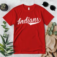Indians Vintage Team Logo Premium T-Shirt