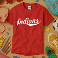 Indians Vintage Team Logo Kids T-Shirt