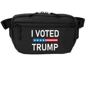 I Voted Trump Crossbody Pack