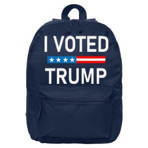 I Voted Trump 16 in Basic Backpack