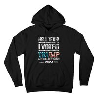 I Voted Trump 2024 Hoodie