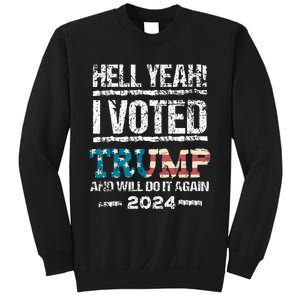 I Voted Trump 2024 Sweatshirt