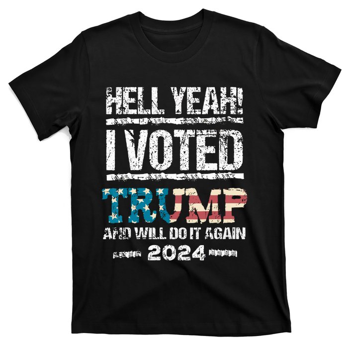 I Voted Trump 2024 T-Shirt