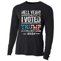 I Voted Trump 2024 Cooling Performance Long Sleeve Crew