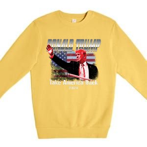 I Voted Trump 2024 Premium Crewneck Sweatshirt