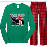 I Voted Trump 2024 Long Sleeve Pajama Set