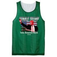 I Voted Trump 2024 Mesh Reversible Basketball Jersey Tank