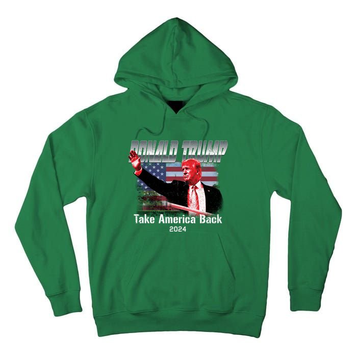 I Voted Trump 2024 Tall Hoodie