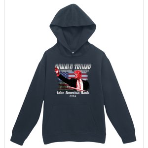 I Voted Trump 2024 Urban Pullover Hoodie