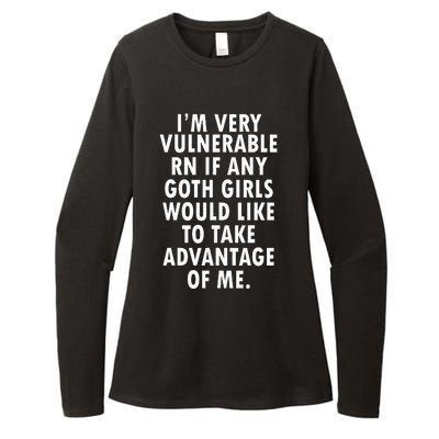 I'm Very Vulnerable Rn Womens CVC Long Sleeve Shirt