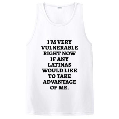I’M Very Vulnerable Right Now If Any Latinas Would Like To Take Advantage Of Me PosiCharge Competitor Tank