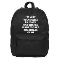 IM Very Vulnerable Rn If Any Bad Bitches Want To Take 16 in Basic Backpack