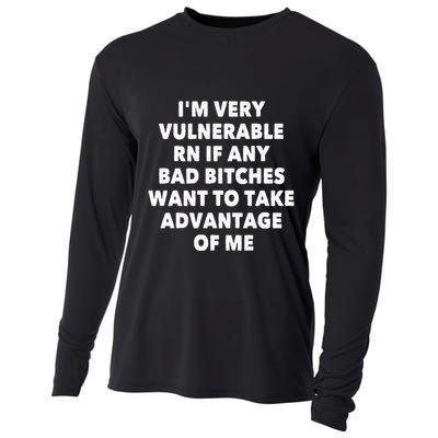 IM Very Vulnerable Rn If Any Bad Bitches Want To Take Cooling Performance Long Sleeve Crew