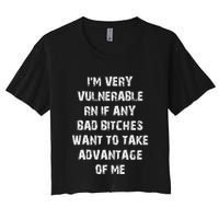 IM Very Vulnerable Rn If Any Want To Take Advantage Of Me Crop Top