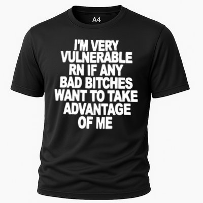 I'M VERY VULNERABLE RN IF ANY BAD BITCHES WANT TO TAKE ADVANTAGE OF ME. Performance Shirt