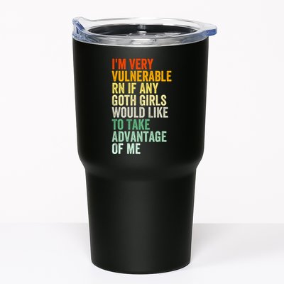 Im Very Vulnerable Rn If Any Goth Girl Funny Quote Tumbler