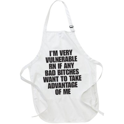 I’m Very Vulnerable Rn If Any Bad Bitches Want To Take Advantage Of Me Apron