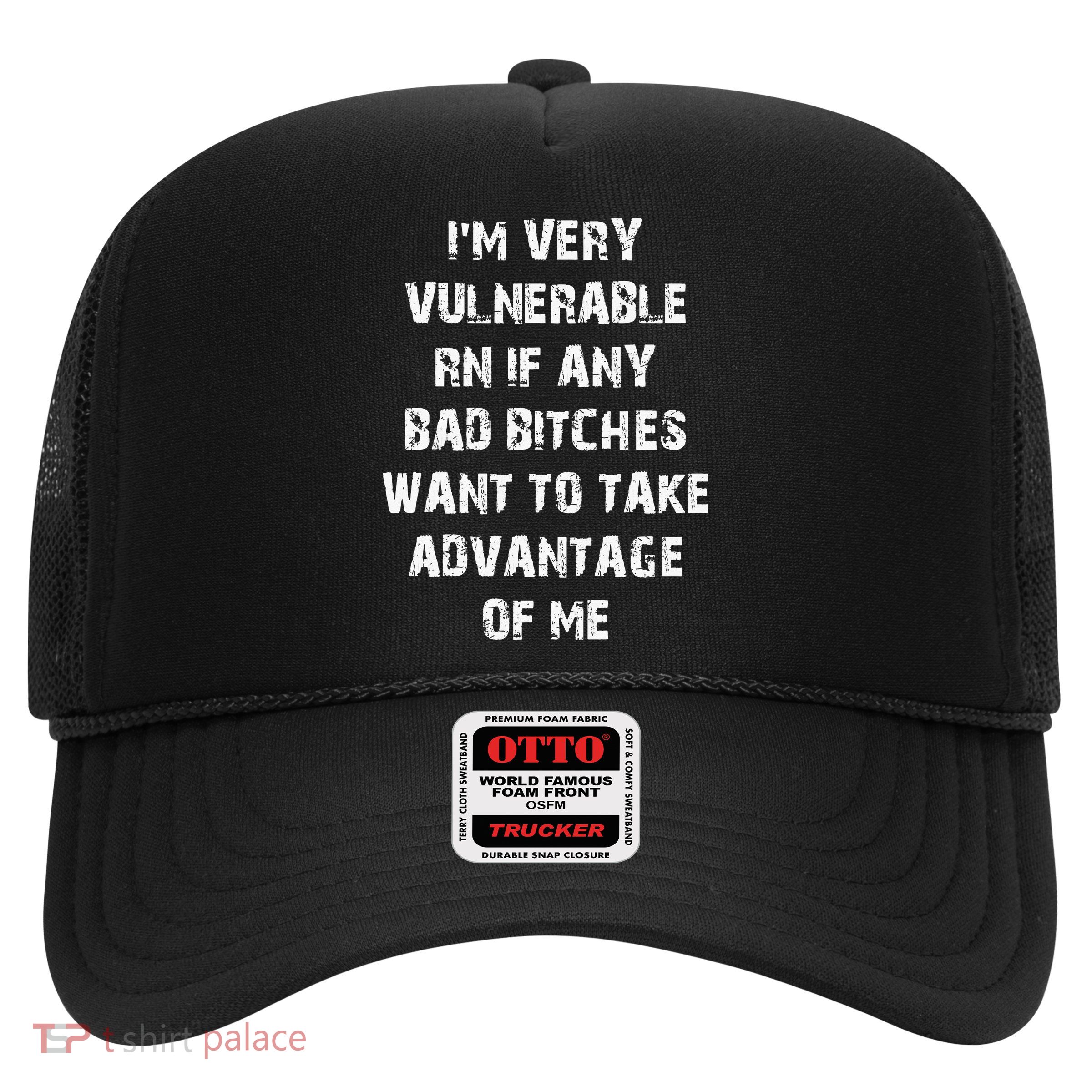 I'm Very Vulnerable Rn If Any Want To Take Trucker Hat
