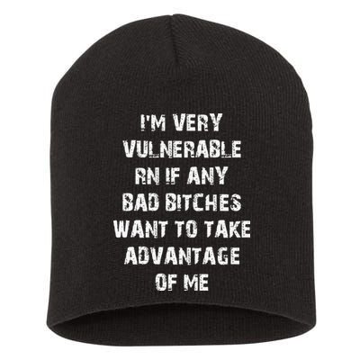 I'm Very Vulnerable Rn If Any Want To Take Short Acrylic Beanie