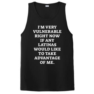 I’M Very Vulnerable Right Now If Any Latinas Would Like To Take Advantage Of Me PosiCharge Competitor Tank