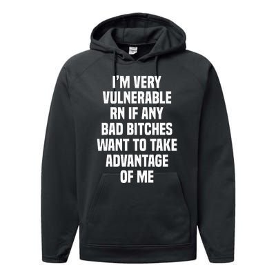 IM Very Vulnerable Rn Performance Fleece Hoodie