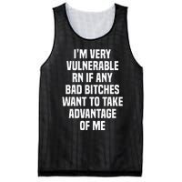 IM Very Vulnerable Rn Mesh Reversible Basketball Jersey Tank