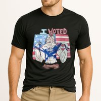 I Voted Werewolf Funny Cooling Performance Crew T-Shirt