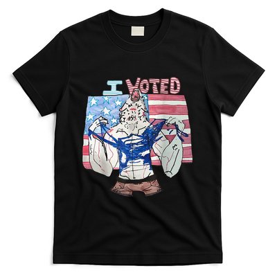I Voted Werewolf Funny T-Shirt