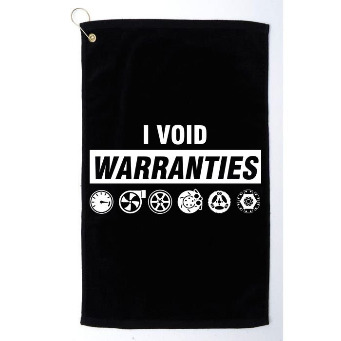 I Void Warranties Golf Towel