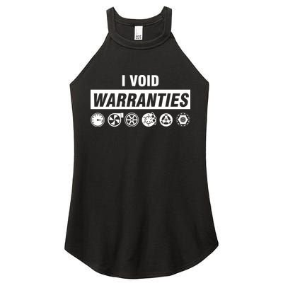 I Void Warranties Women's Perfect Tri Rocker Tank
