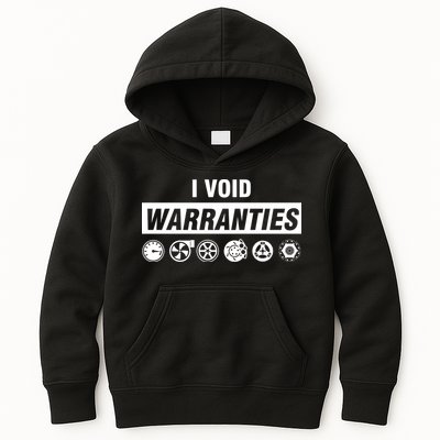 I Void Warranties Kids Hoodie