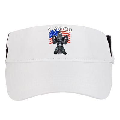 I Voted Werewolf Adult Drive Performance Visor