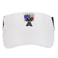 I Voted Werewolf Adult Drive Performance Visor