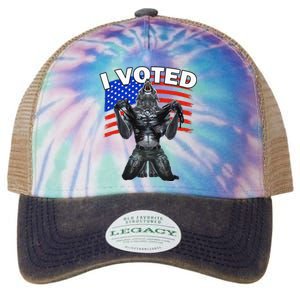 I Voted Werewolf Legacy Tie Dye Trucker Hat