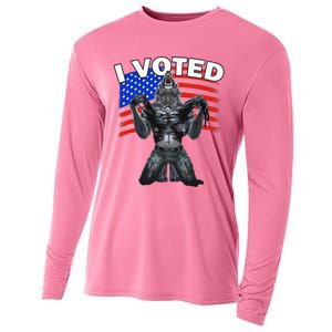 I Voted Werewolf Cooling Performance Long Sleeve Crew