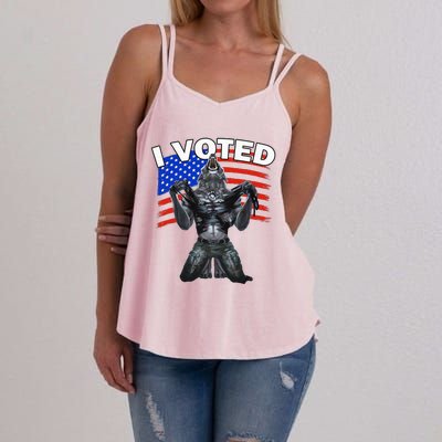 I Voted Werewolf Women's Strappy Tank