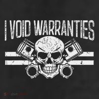 I Void Warranties 7 Panel Mesh Trucker Snapback Hat