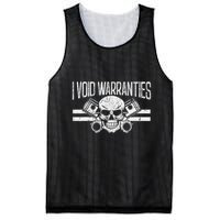 I Void Warranties Mesh Reversible Basketball Jersey Tank