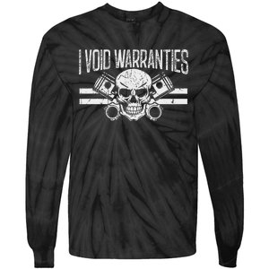 I Void Warranties Tie-Dye Long Sleeve Shirt